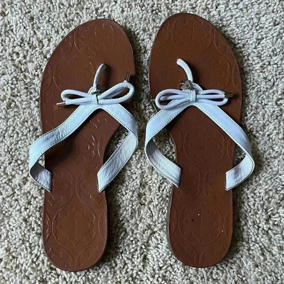 Kate Spade Sandals White size 9M - Picture 1 of 5